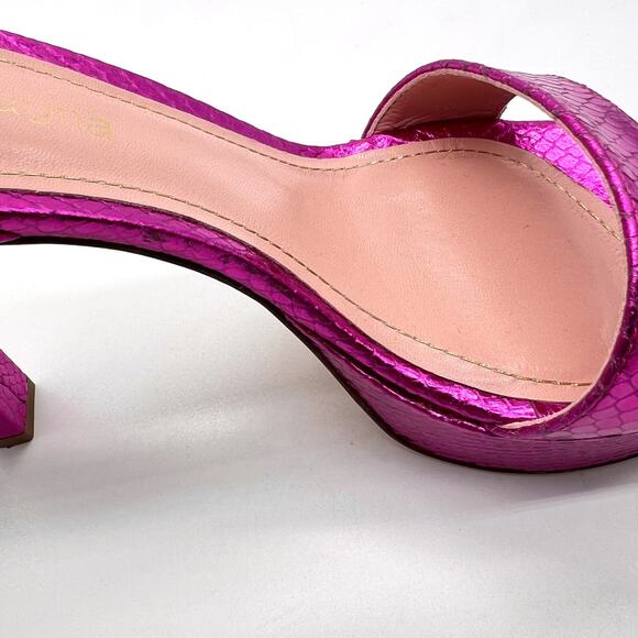 ALDO CASTAGNA Shoes Womens Size 38 Platform Heels Ankle Strap Made in Italy - Picture 14 of 16